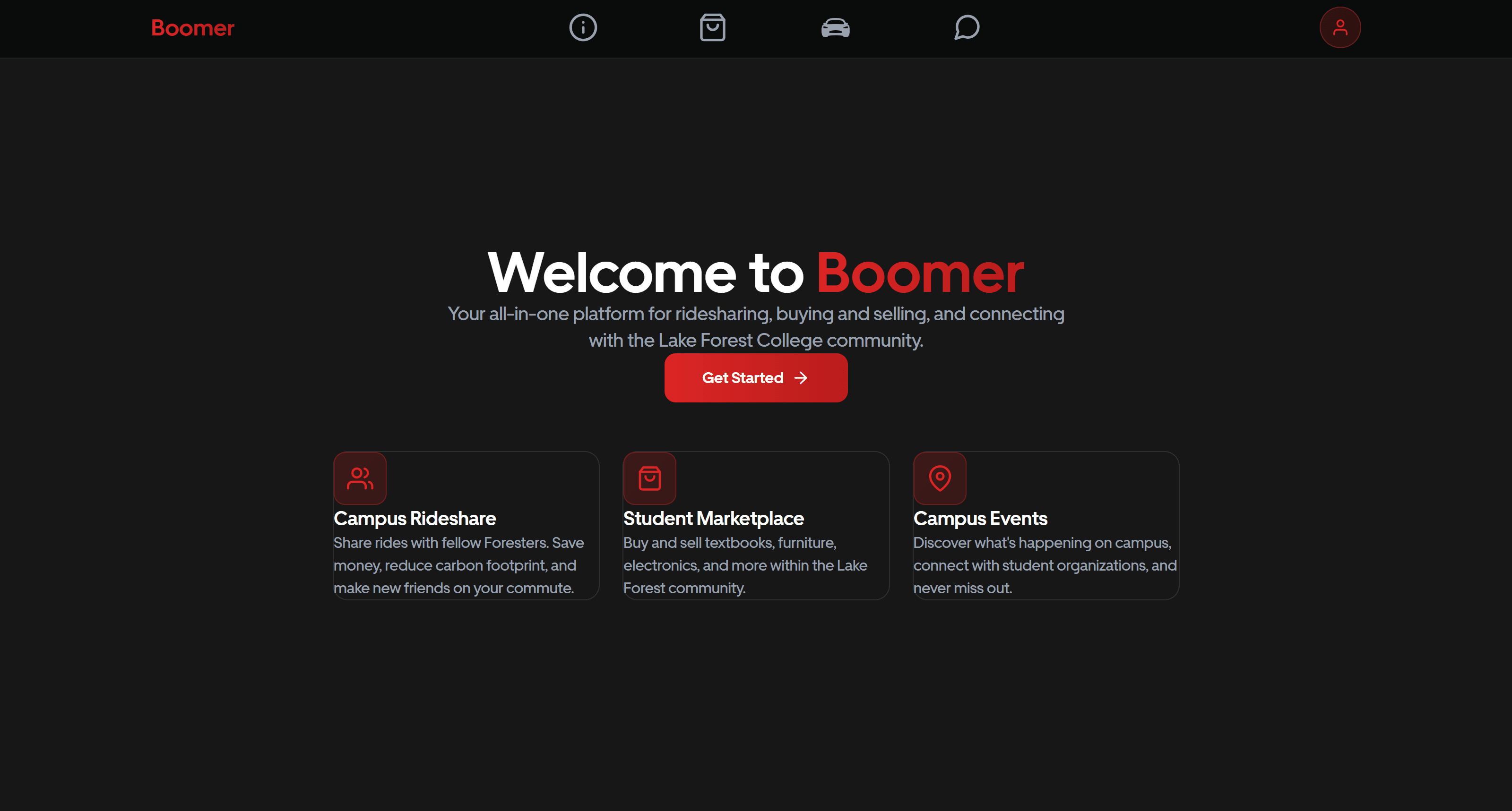 Boomer - Live Campus Platform